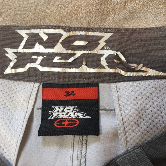 No Fear brown Mens shorts button and zip Size 34 - Picture 4 of 9